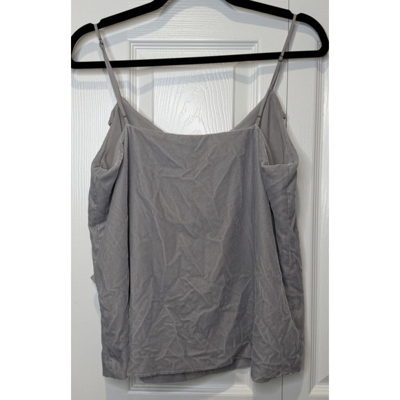 J Crew Womens Dainty Velvet Top‎ Size 8 Ruffle Fairy Coquette NYE Romantic Soft - Picture 2 of 16